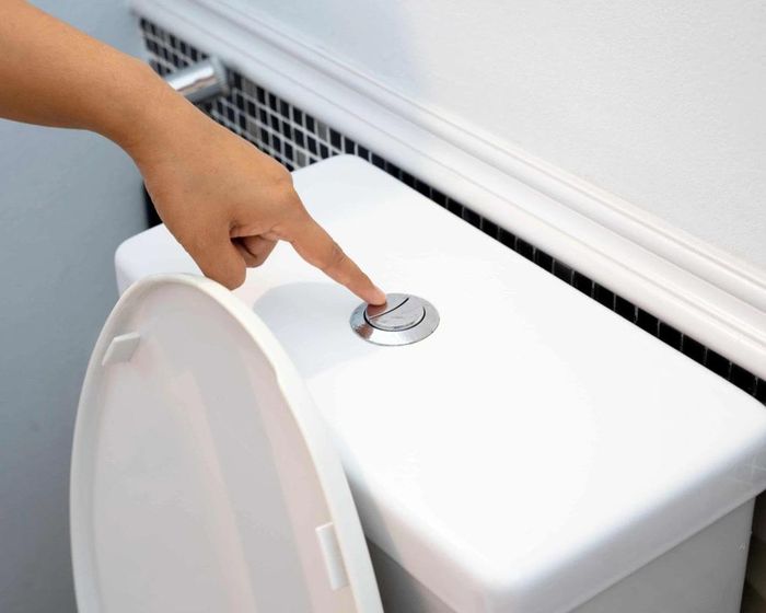 Việc đóng nắp bồn cầu đúng lúc, kết hợp vệ sinh thường xuyên, là thói quen nên duy trì giúp cho nhà vệ sinh thông thoáng, sạch sẽ - Ảnh minh hoạ