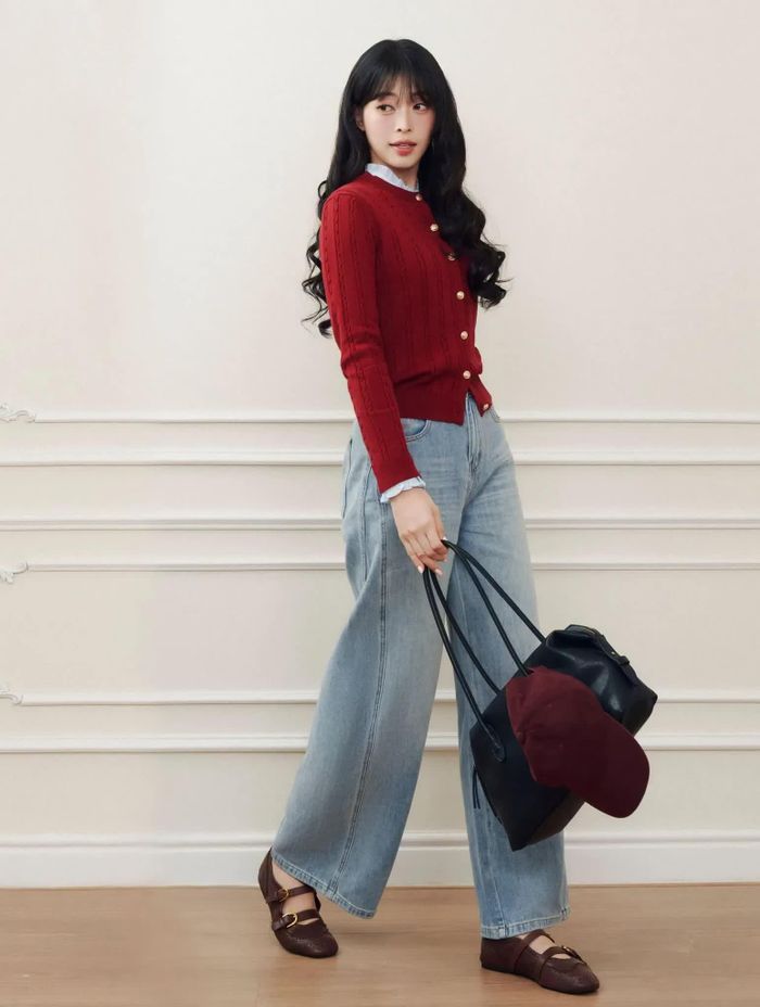Len dệt kim chinh phục phái đẹp bằng sự mềm mại, thoải mái và khả năng biến hóa linh hoạt