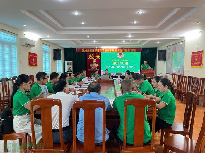 Hội Nông dân xã xác định phải chủ động nắm tình hình từ cơ sở