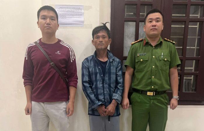 Lương Quốc Tuấn bị bắt sau hơn 3 thập kỷ trốn truy nã. (Ảnh: Công an Quảng Trị)