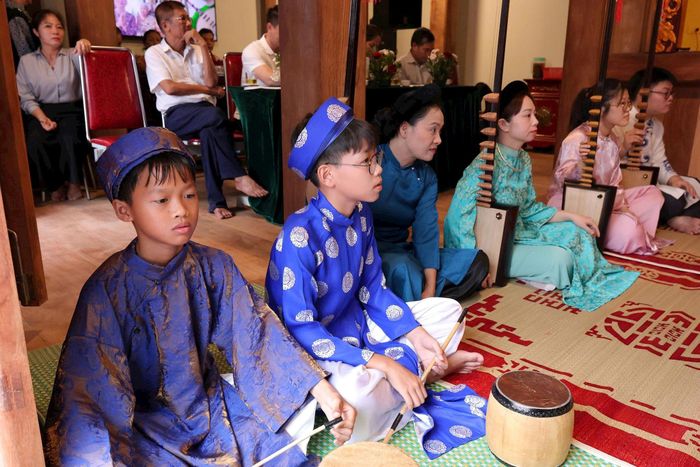 Chính quyền xã Thư Lâm xác định bảo tồn văn hóa truyền thống là nhiệm vụ gắn với quá trình phát triển địa phương. Ảnh: Mỹ Hoa