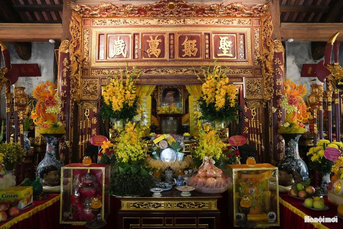 Nằm phía trong Tiền tế, Hậu cung là không gian thờ tự quan trọng của đình. Đây là nơi thể hiện lòng thành kính đối với các vị thần được cộng đồng tôn thờ, gửi gắm ước vọng về cuộc sống bình an, mưa thuận gió hòa. Không gian này cũng là phần cần được gìn giữ cẩn trọng trong quá trình bảo tồn di tích.