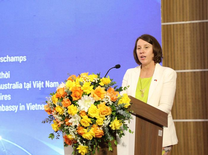 Bà Renee Deschamps, Đại biện lâm thời Đại sứ quán Australia tại Việt Nam. Ảnh: Khánh Duy
