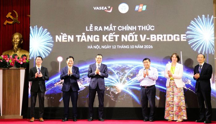 Ra mắt nền tảng V-bridge kết nối doanh nghiệp Australia và Việt Nam. Ảnh: Khánh Duy
