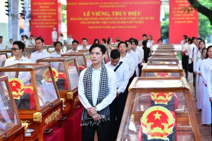 Ngày 12/10, TPHCM đã tổ chức tổng duyệt Lễ viếng, Lễ truy điệu và an táng hài cốt liệt sĩ được tìm kiếm, quy tập tại Công viên văn hóa Lê Thị Riêng. Ảnh: H.P