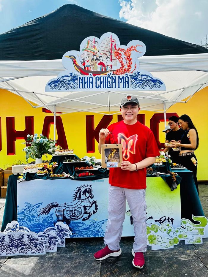  Food truck đến từ fan Nhà Chiến Mã đã được chuẩn bị từ sớm. Ảnh: @dv_dainghia 