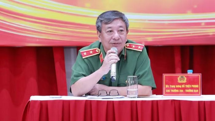 Trung tướng Đỗ Triệu Phong, Cục trưởng Cục Truyền thông CAND, Trưởng Ban tổ chức Liên hoan nhấn mạnh yêu cầu lan tỏa các tác phẩm báo chí có giá trị, góp phần nâng cao hiểu biết pháp luật và kiến thức phòng ngừa tội phạm trong nhân dân
