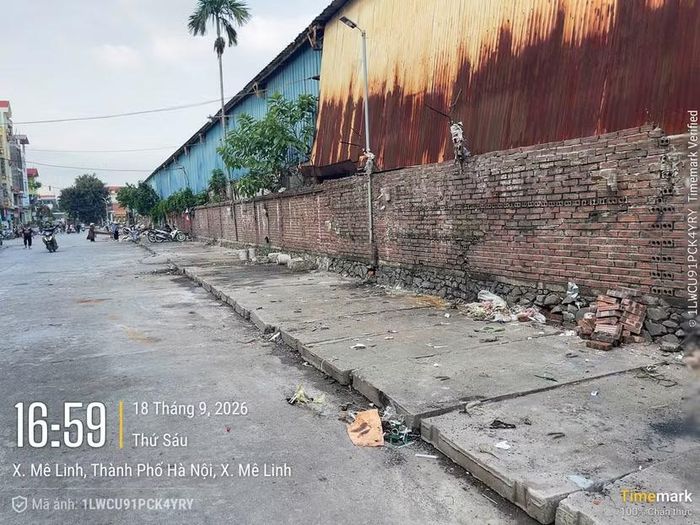 Khu vực đã giải tỏa sau nhiều năm "chợ cóc" chiếm dụng gây ảnh hưởng đến TTĐT