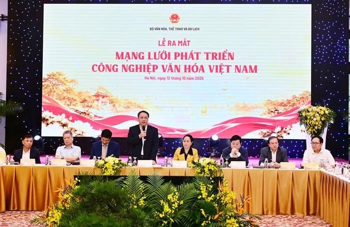 Toàn cảnh Lễ ra mắt Mạng lưới Phát triển Công nghiệp văn hóa Việt Nam