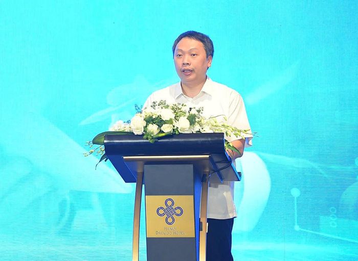 Thứ trưởng Bộ VHTTDL Nguyễn Huy Dũng phát biểu.