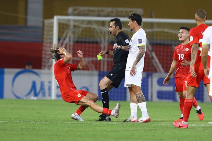 CLB Công an Hà Nội gặp nhiều khó khăn khi Kashima Antlers gia tăng sức ép sau giờ nghỉ. Ảnh: Minh Chiến.