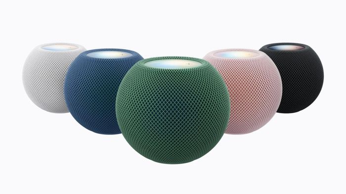  HomePod mini 2 với 3 màu sắc mới. Ảnh: Apple. 