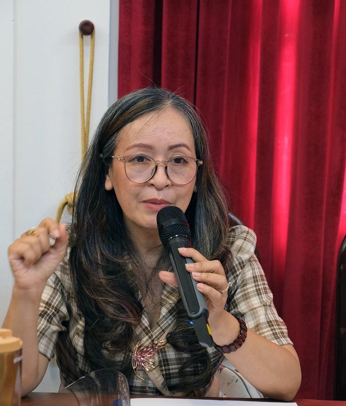 TS.NSƯT Nguyễn Thị Hải Phượng chia sẻ tại tọa đàm