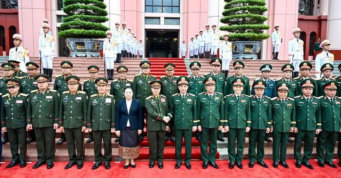 Hợp tác quốc phòng Việt Nam-Lào đạt những kết quả to lớn, ngày càng thực chất, phát huy vai trò là một trong những trụ cột quan trọng của quan hệ 2 nước - Ảnh: chinhphu.vn/Diệu Anh