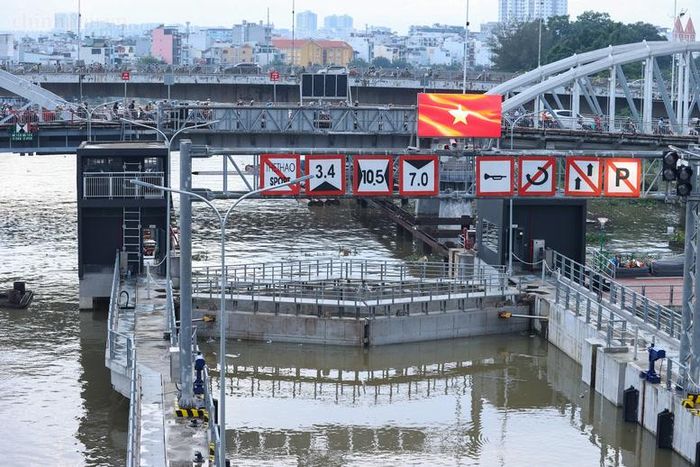 Dự án "Giải quyết ngập do triều khu vực TPHCM, có xét đến yếu tố biến đổi khí hậu – Giai đoạn 1" - Ảnh: chinhphu.vn/Nhật Bắc