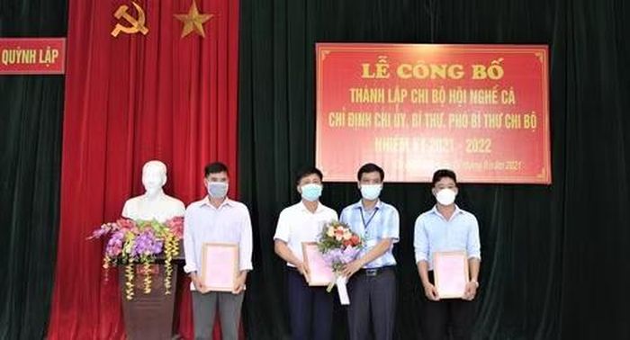 Ngày 21/7/2021, Chi bộ Hội Nghề cá xã Quỳnh Lập được thành lập với 15 đảng viên. (Ảnh tư liệu: CTV)
