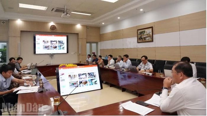 Quang cảnh buổi xét duyệt sáng kiến đợt 2 năm 2026 tại Công ty Thủy điện Sông Bung. (Ảnh: THANH TÂM)