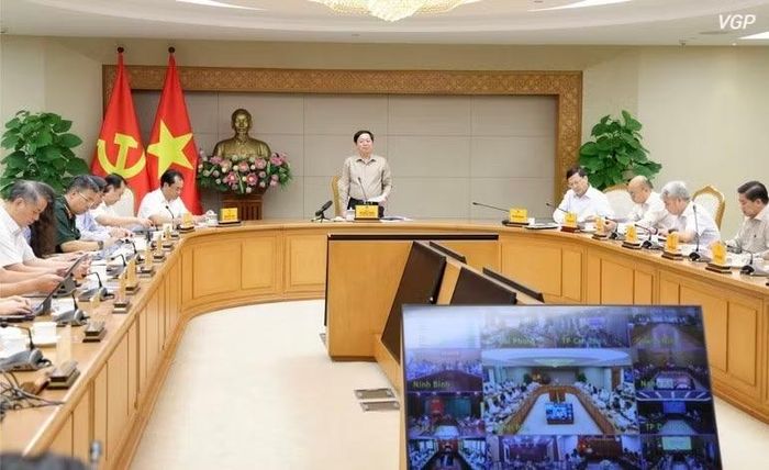 Quang cảnh cuộc họp. (Ảnh: chinhphu.vn/Gia Huy)