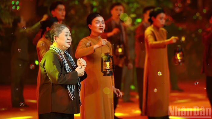 Tiết mục biểu diễn tại chương trình nghệ thuật.