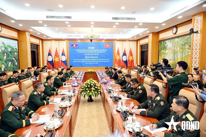  Quang cảnh hội đàm. Ảnh: TRỌNG HẢI  