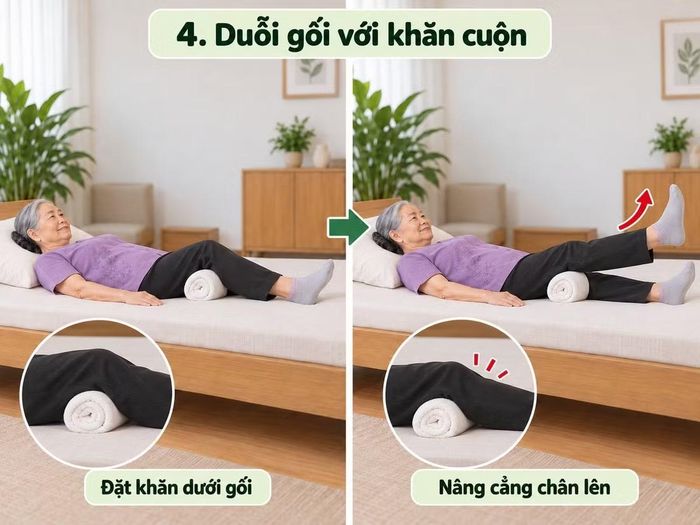  Đứng lên, ngồi xuống từ ghế cao