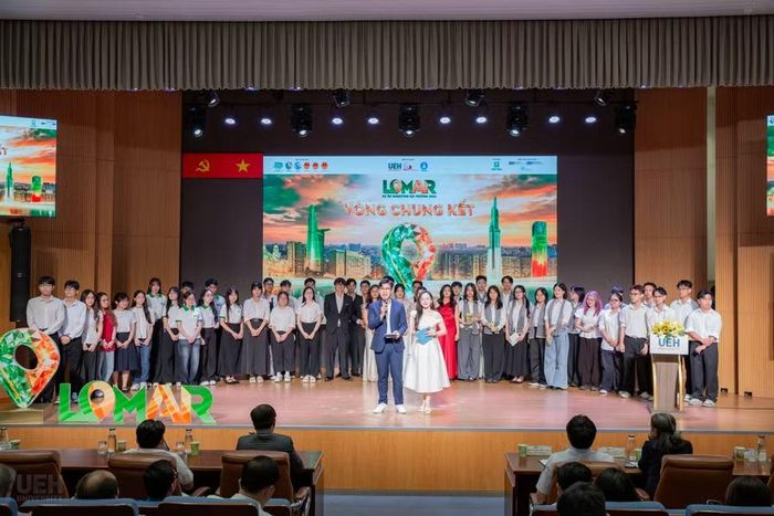 Vòng chung kết dự án Marketing địa phương - LOMAR 2026. Ảnh: UEH.
