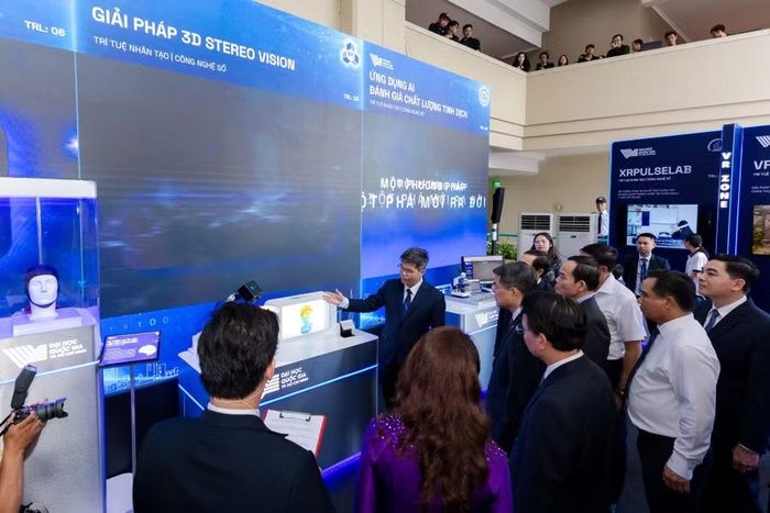 Nhóm công nghệ số và công nghệ thông minh cũng có nhiều sản phẩm đáng chú ý. Ảnh: NTCC.