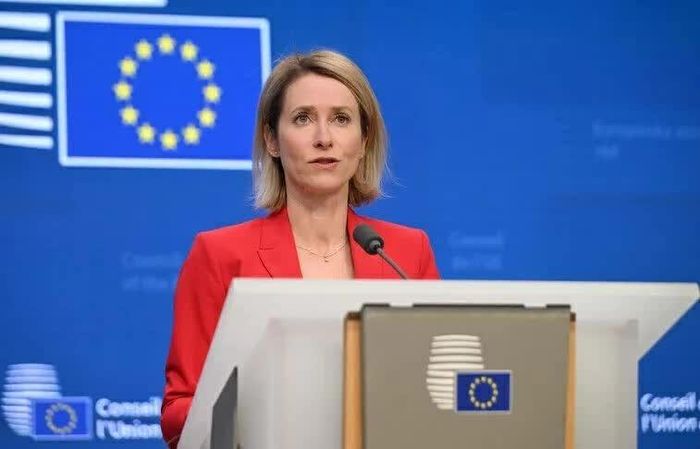 Đại diện cấp cao phụ trách chính sách đối ngoại của EU Kaja Kallas. (Nguồn: Anadolu)