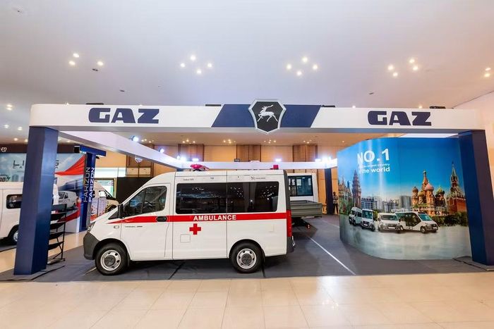 Mẫu xe cứu thương Sobol NN Ambulance - Ảnh: Hương Nguyễn