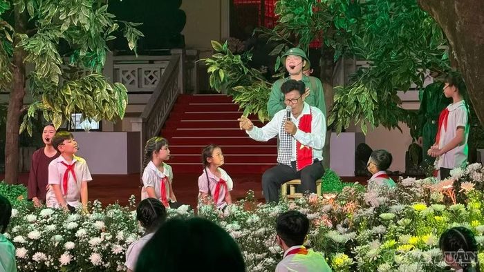Các tiết mục nghệ thuật gây xúc động cho người xem.