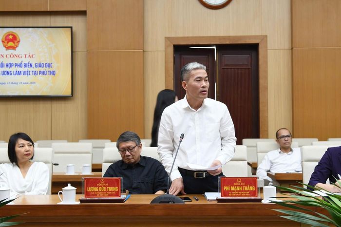 Các đại biểu thảo luận tại buổi làm việc. Ảnh: Ngọc Phúc 
