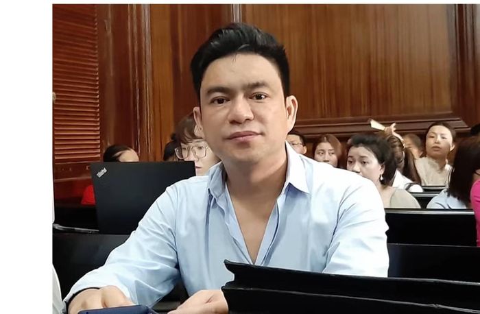 Ông Chiêm Quốc Thái trong một lần tham gia phiên tòa.