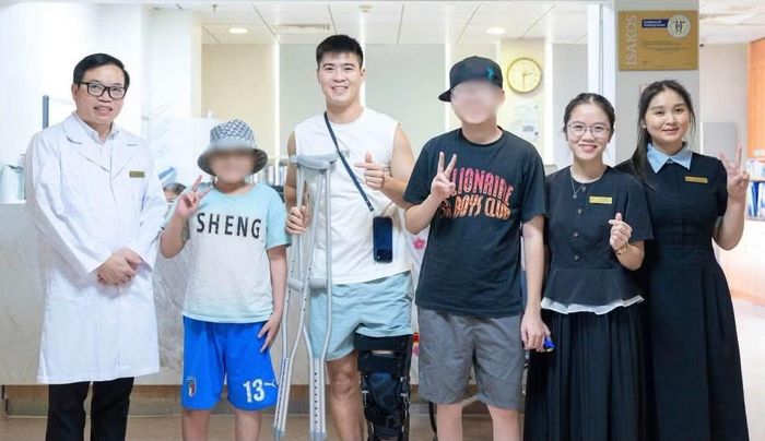 Duy Mạnh vẫn đang trong quá trình điều trị chấn thương.