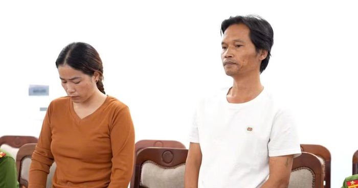 Vợ chồng Dương Thị Phượng và Đỗ Thành Tín. Ảnh: TS