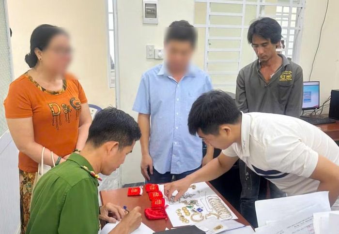 Số tài sản được thu hồi.