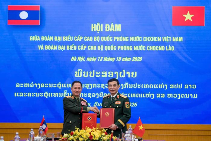Hai Phó Thủ tướng, Bộ trưởng Quốc phòng hai nước ký kế hoạch hợp tác năm 2027
