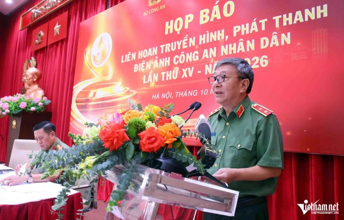 Trung tướng Đỗ Triệu Phong, Cục trưởng Cục Truyền thông Công an nhân dân. Ảnh: Đình Hiếu