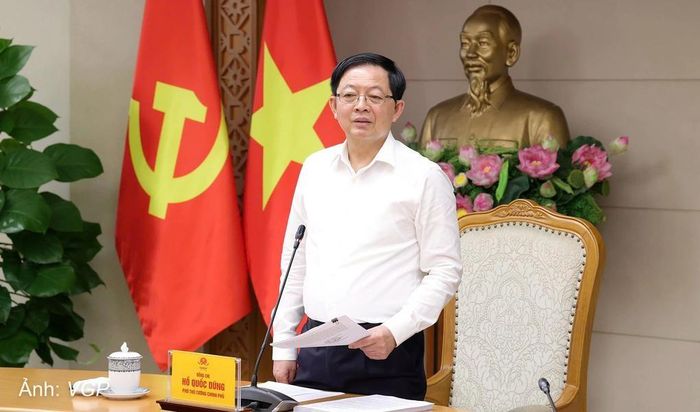 Phó Thủ tướng Chính phủ Hồ Quốc Dũng. Ảnh: VGP