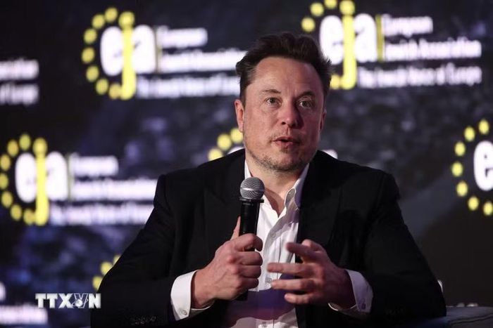 Tỷ phú Elon Musk. (Ảnh: PAP/TTXVN phát)