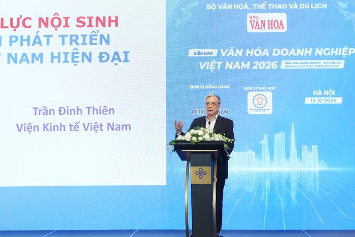 Tiến sỹ Trần Đình Thiên, nguyên Viện trưởng Viện Kinh tế Việt Nam. (Ảnh: BTC)