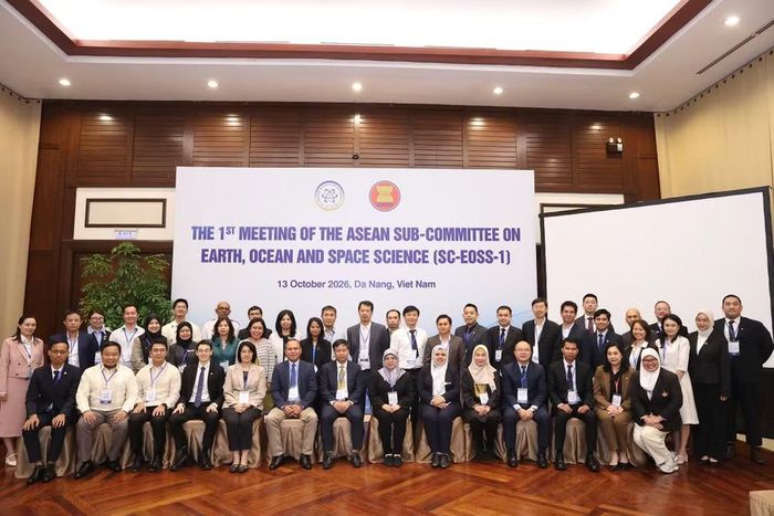 Cuộc họp lần thứ 1 Tiểu ban KH Trái đất, đại dương và vũ trụ (SC-EOSS-1). (Ảnh: Bộ KHCN)