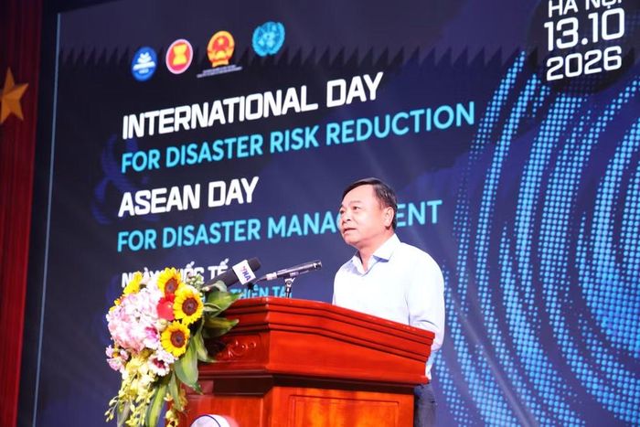 Thứ trưởng Bộ Nông nghiệp và Môi trường Nguyễn Hoàng Hiệp phát biểu. (Ảnh: Ngọc Hà)