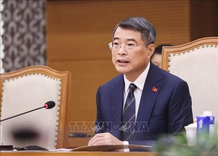 Thủ tướng Lê Minh Hưng phát biểu. Ảnh: Lâm Khánh/TTXVN