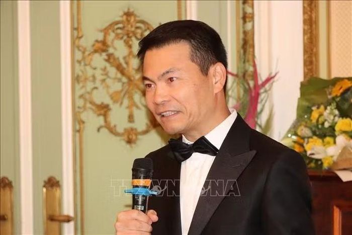 Ông Nguyễn Thành Vinh, Chủ tịch Hội Doanh nghiệp Việt Nam tại Benelux (VBAB). Ảnh: Duy Tùng/PV TTXVN tại Bỉ