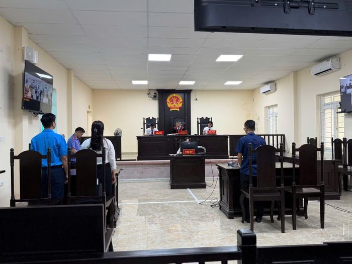 Một phiên toà xét xử doanh nghiệp nợ BHXH của người lao động tại Hà Nội mới đây.