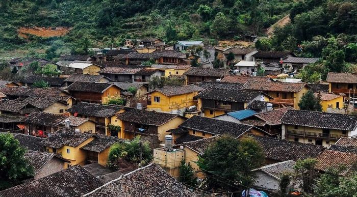 Vẻ đẹp cổ kính của Làng Lô Lô Chải, xã Lũng Cú, tỉnh Tuyên Quang - ngôi làng được vinh danh là “Làng du lịch tốt nhất thế giới” (Ảnh: Cổng TTĐT tỉnh Tuyên Quang).
