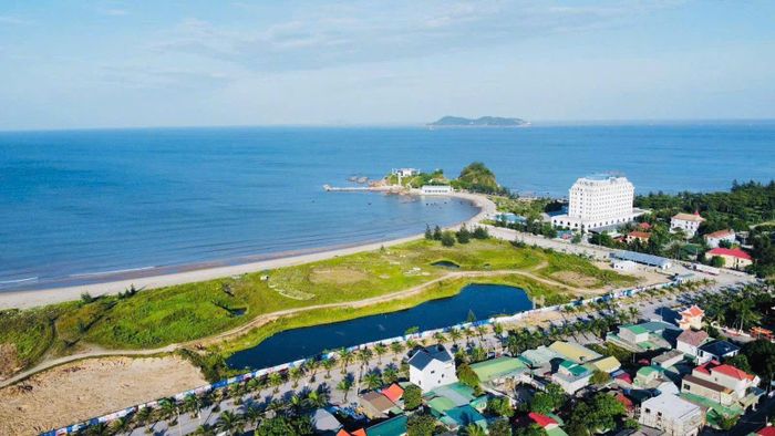 Hình ảnh quần thể du lịch sinh thái Lan Châu – Song Ngư. 