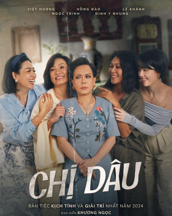 Việt Hương, Hồng Đào, Ngọc Trinh... góp mặt trong phim Chị Dâu.