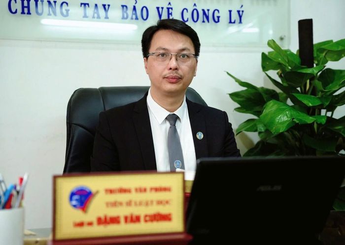 TS.LS. Đặng Văn Cường, Trưởng Văn phòng luật sư Chính Pháp
