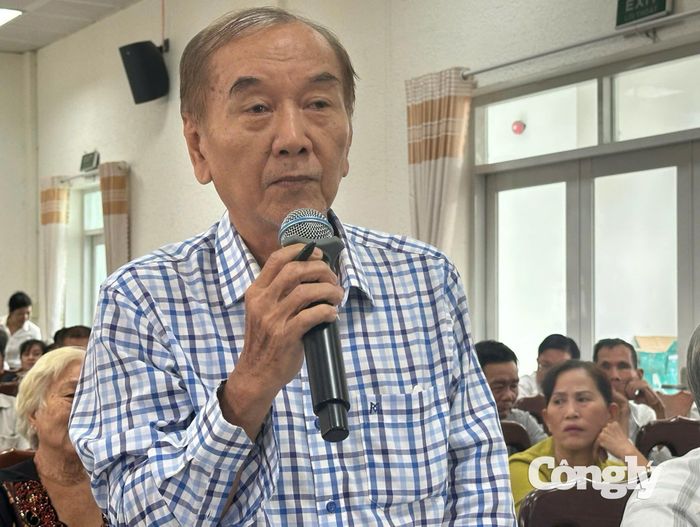 CCử tri Hứa Minh Sang (phường Thuận An) phản ánh về việc một số nhà chờ xe buýt không còn và kiến nghị gia hạn thời gian miễn phí xe buýt.